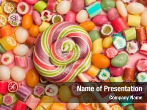 Colorful Candies PowerPoint Template
