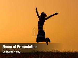Freedom Jump PowerPoint Template
