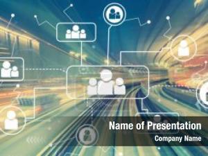 Social Connections PowerPoint Template