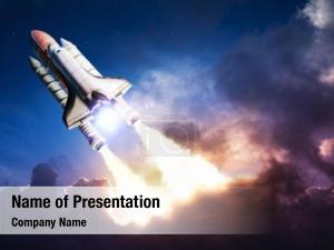 Space Shuttle PowerPoint Template
