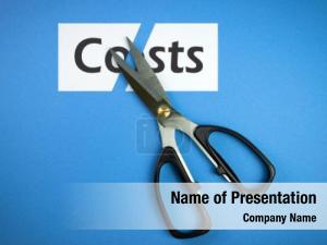 Cut Cost PowerPoint Template