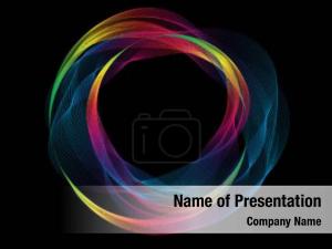 Rainbow Circle PowerPoint Template
