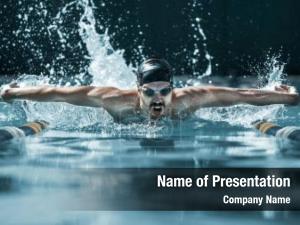 Swimming Stroke PowerPoint Template