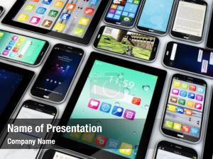 Smartphone Interfaces PowerPoint Template