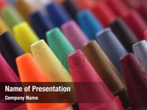 Crayons PowerPoint Template