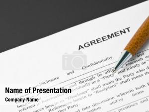 Agreement Signing PowerPoint Template
