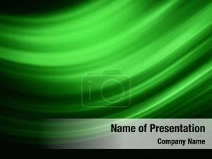 Green Wave PowerPoint Template