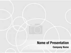 White Circles PowerPoint Template