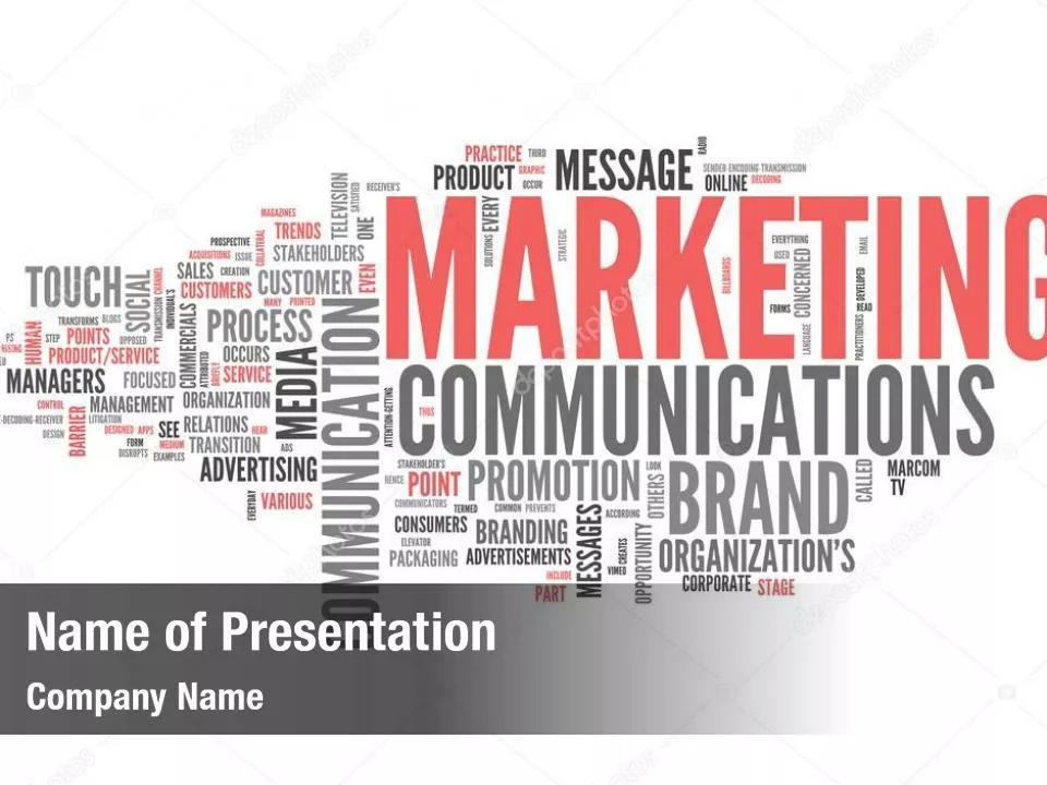 Marketing Word Cloud