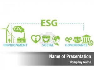 Environmental esg concept social governance PowerPoint Template