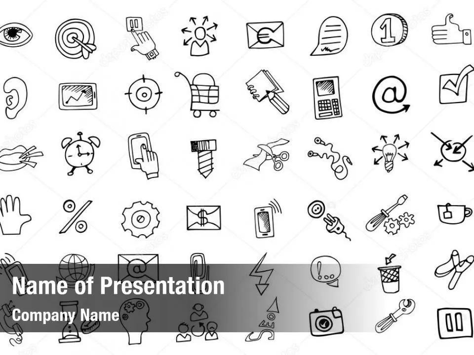 Doodle Icons Background