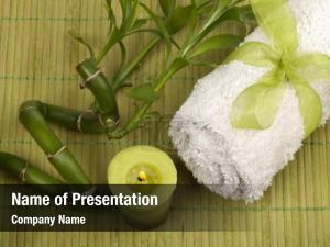 Abstract Spa And Healthy Lifestyle PowerPoint Template