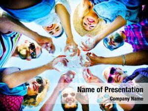 Circle of Friends PowerPoint Template