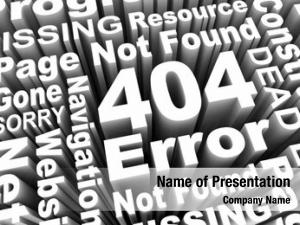 404 Error Page Not Found Missing Website Code Message Word Collage 3d 