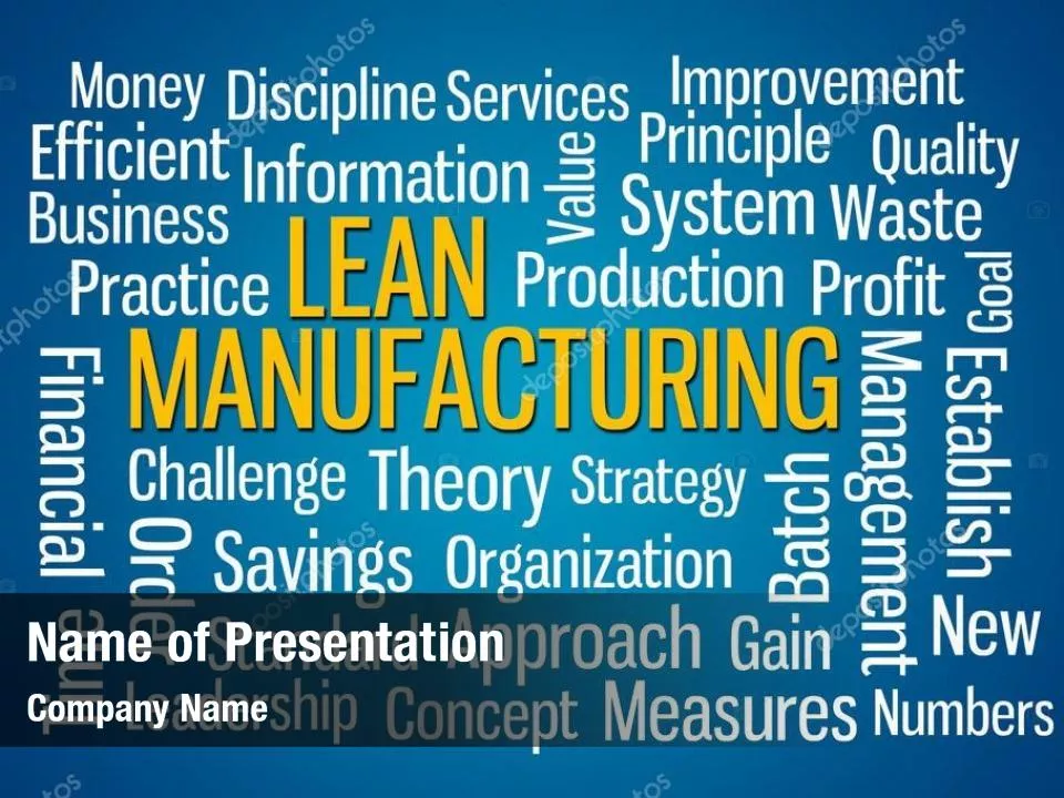Manufacturing Word Cloud