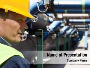 Maintenance engineer at the waste water management system of a huge factory