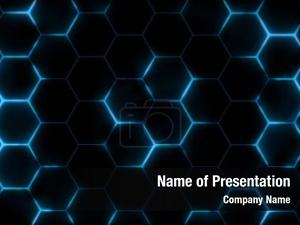 Blue Abstract Grid surface