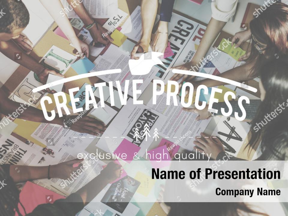 Brainstorming Creative Process Thinking PowerPoint Template ...