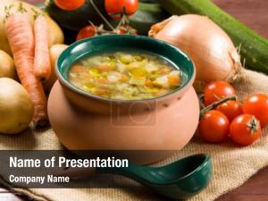 Vegetable Soup PowerPoint Template
