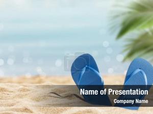 Slippers On The Sand