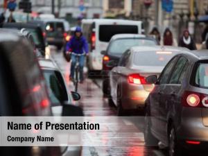 City Traffic PowerPoint Template