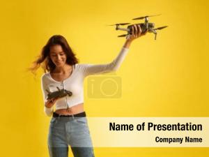 Launches teen girl aerial drone