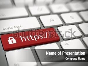 Close up on keyboard powerpoint background