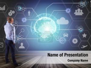 Working Business Concept PowerPoint Template