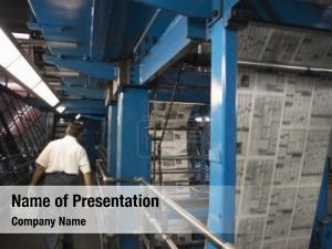 Newspaper Printing PowerPoint Template