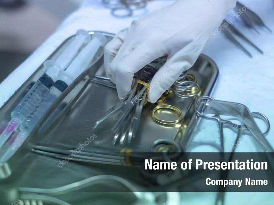 Preparing Of Operating Room