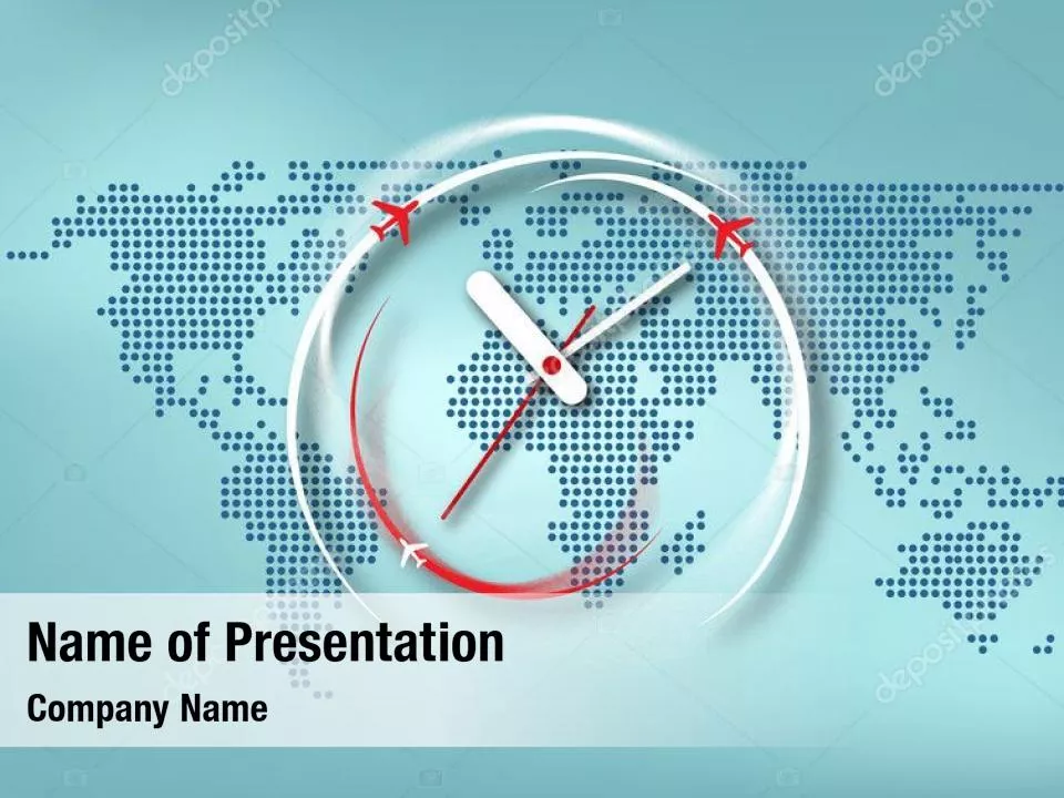 Airplanes Flying Around The World