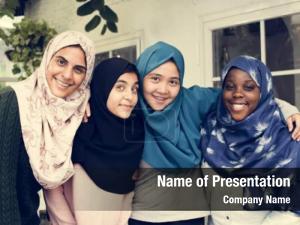 Diverse Muslim Women Hijab 