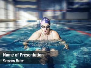 Swimmer dynamic fit cap breathing