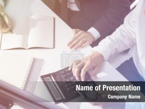 Clerk Work PowerPoint Template