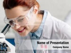 Genetic panoramic shot consultant doing PowerPoint Template