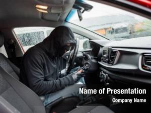Car Crime PowerPoint Template