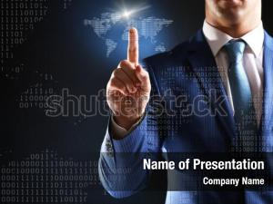 Digital Communication World PowerPoint Templates - Digital ...