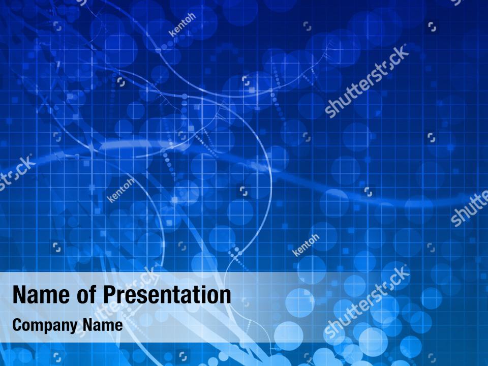 Technology business theme internet PowerPoint Template - Technology ...