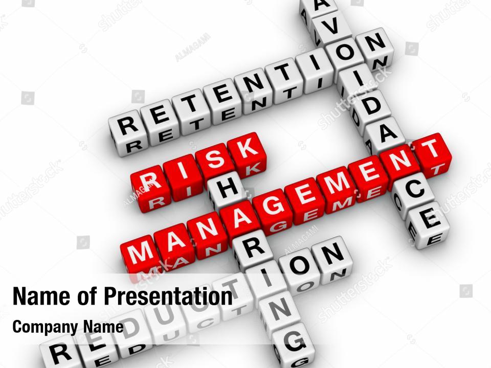 Management risk management insurance PowerPoint Template - Management