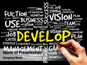 Development Word Cloud PowerPoint Template