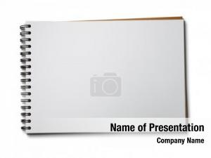 Note paper notebook pad white