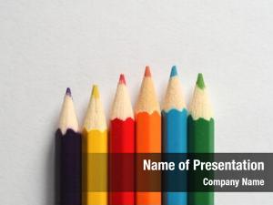 Colored Pencil Crayons PowerPoint Templates - Colored Pencil Crayons ...