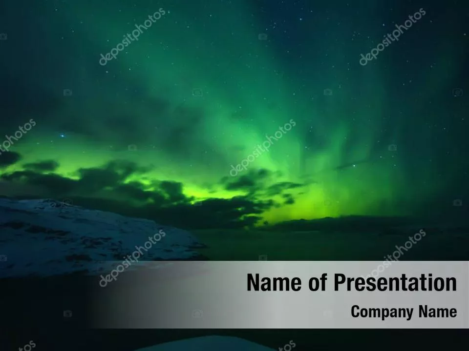 Abstract Northern Lights