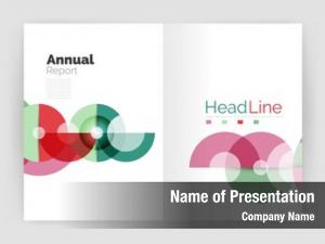 Business circle abstract annual report