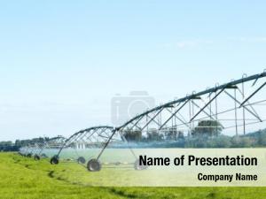 System modern irrigation watering farm