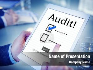 Audit checklist choices evaluation concept
