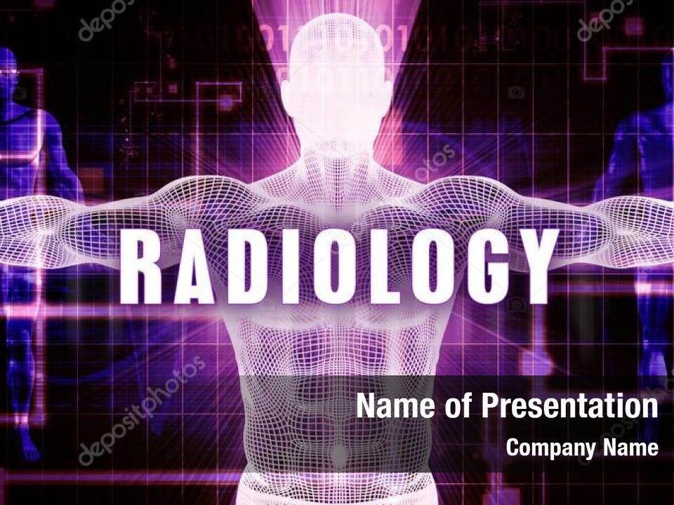 Radiology As A Digital PowerPoint Template Radiology As A Digital 