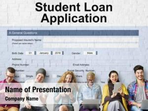 Application student loan form registration