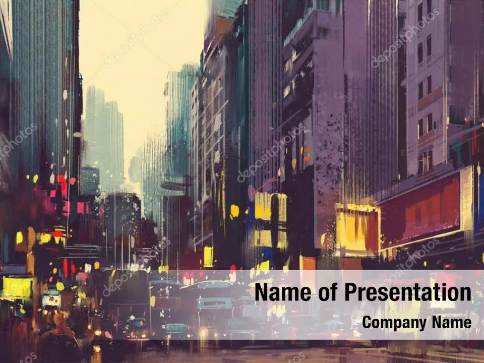 City Traffic Illustration