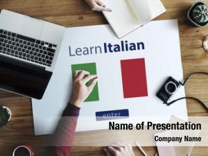 Language learn italian online education